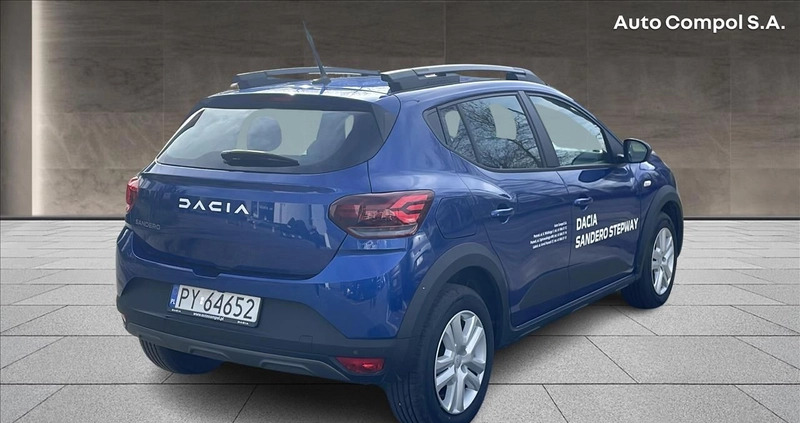 Dacia Sandero cena 79900 przebieg: 1849, rok produkcji 2023 z Biały Bór małe 191